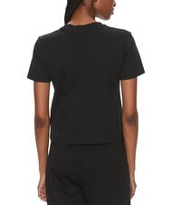 CALVIN KLEIN MONOLOGO BABY T-shirt in cotone, a manica corta - T-shirt e Top Donna