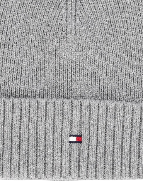 TH FLAG Cappello beanie in cotone con risvolto grey - Cappelli