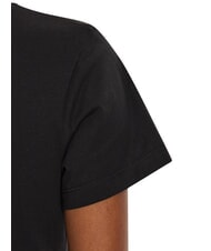 CALVIN KLEIN FADED MONOLOGO SLIM T-shirt a manica corta, in cotone black - T-shirt e Top Donna - 5