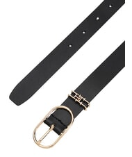 TOMMY HILFIGER FEMININE Cintura in pelle black - Cinture - 3