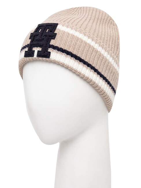 MONOGRAM Cappello misto lana e cashemere beige - Cappelli