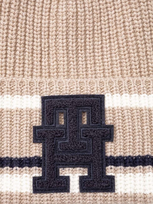 MONOGRAM Cappello misto lana e cashemere beige - Cappelli