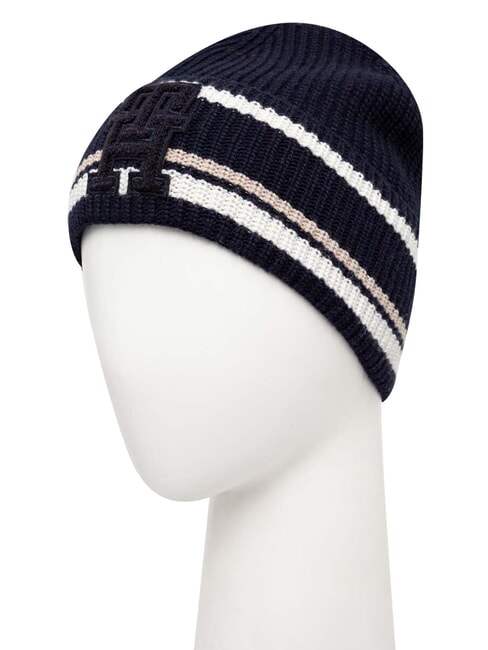 MONOGRAM Cappello misto lana e cashemere blue - Cappelli