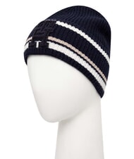 TOMMY HILFIGER MONOGRAM Cappello misto lana e cashemere blue - Cappelli - 2