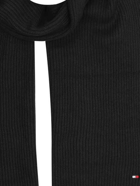 FLAG PIMA Sciarpa in cotone e cashmere black - Sciarpe