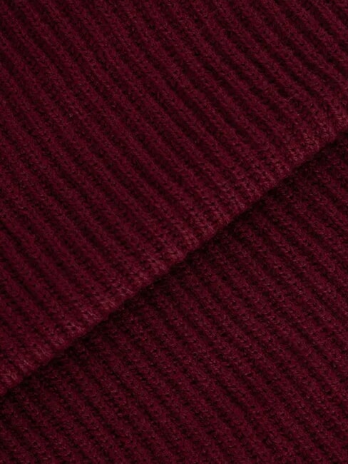 TH FLAG Cappello beanie in cotone con risvolto purple - Cappelli