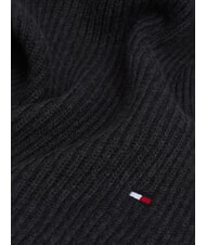 TOMMY HILFIGER FLAG PIMA Sciarpa in cotone e cashmere grey - Sciarpe - 4