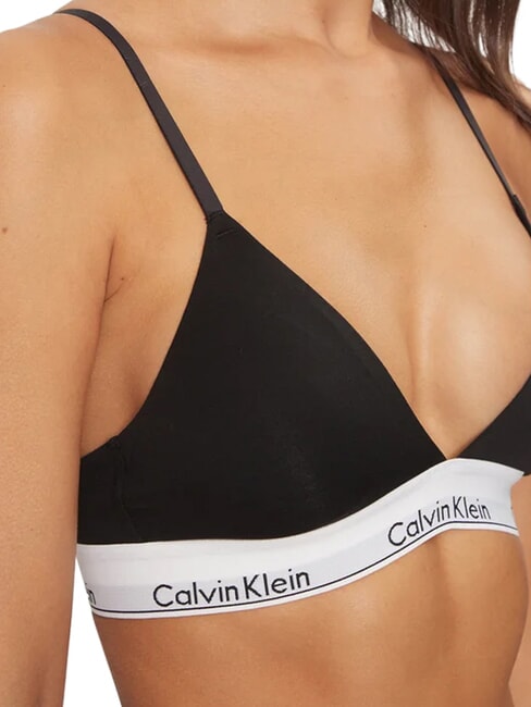 CK Reggiseno bralette cotone stretch black - Reggiseni Donna