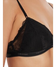 CALVIN KLEIN CK Reggiseno bralette con pizzo black - Reggiseni Donna - 3