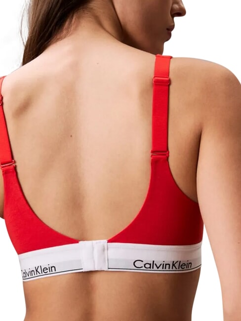 CK Reggiseno leggermente imbottito red - Slip Uomo