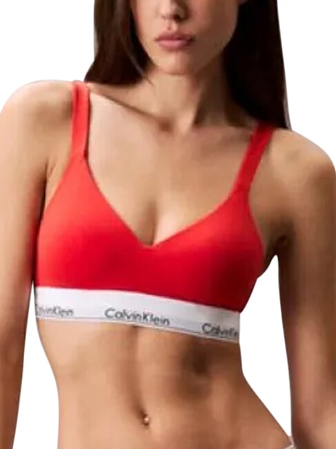 CK Reggiseno leggermente imbottito red - Slip Uomo