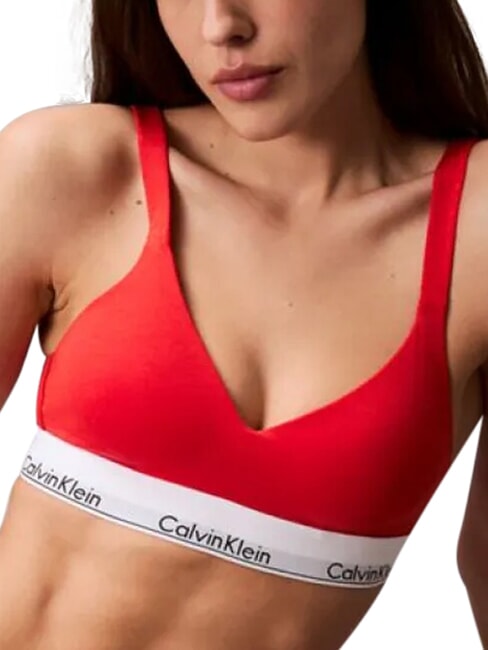 CK Reggiseno leggermente imbottito red - Slip Uomo