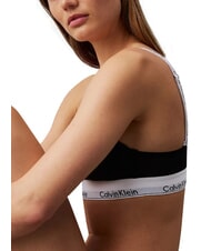 CALVIN KLEIN LIGHTLY LINED Reggiseno 100% cotone black - Reggiseni Donna - 5