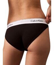 CALVIN KLEIN MODERN COTTON  Slip black - Slip Donna - 2
