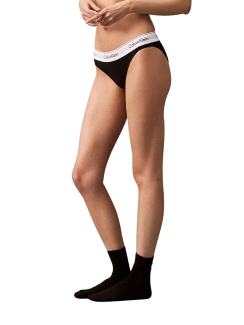MODERN COTTON  Slip black - Slip Donna