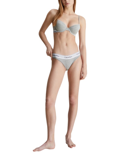 MODERN COTTON  Slip grey - Slip Donna