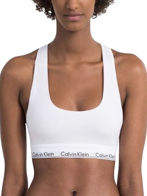MODERN COTTON  Bralette  white - Reggiseni Donna