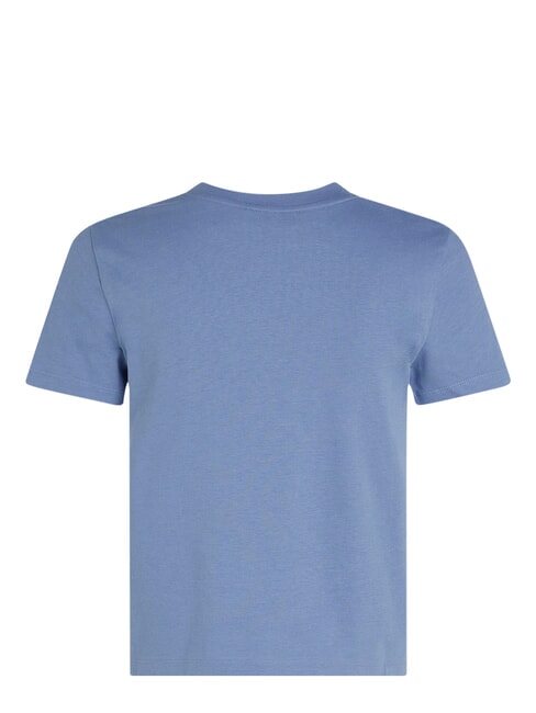 PLACED INSTITUTIONAL T-shirt a manica corta, in cotone blue - T-shirt e Top Donna