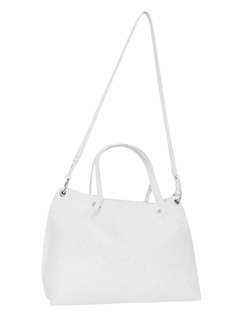MILA Borsa a mano, con tracolla off white - Borse Donna