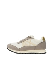 ARMANI EXCHANGE DROP MICROSUEDE Sneakers con logo laterale dust+salt rose - Scarpe Donna - 2