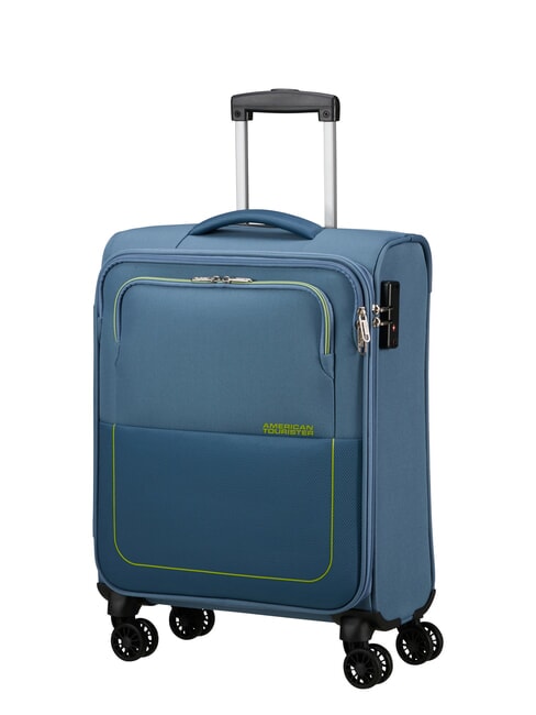 AIR WAVE Trolley Bagaglio a Mano coronet blue/lime - Bagagli a mano