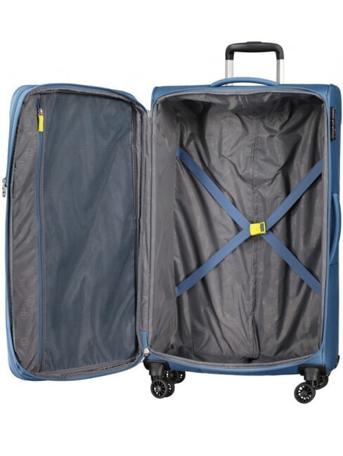 AIR WAVE Trolley Grande coronet blue/lime - Trolley Semirigidi