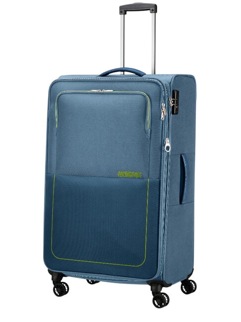 AIR WAVE Trolley Grande coronet blue/lime - Trolley Semirigidi