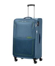 AMERICAN TOURISTER AIR WAVE Trolley Medio, espandibile coronet blue/lime - Trolley Semirigidi - 3