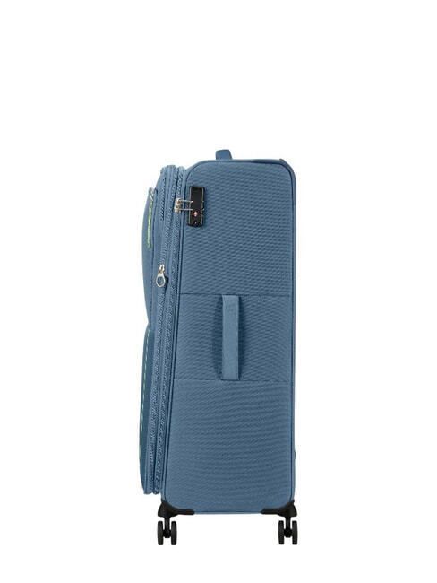 AIR WAVE Trolley Medio, espandibile coronet blue/lime - Trolley Semirigidi