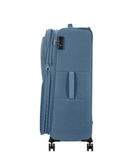 AMERICAN TOURISTER AIR WAVE Set Trolley Cabin + Medio + Grande  coronet blue/lime - Set Trolley - 4