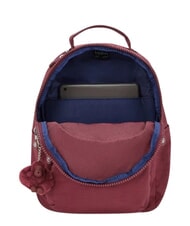 KIPLING SEOUL S Zaino porta pc 13" lounge wine - Borse Donna - 5