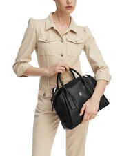 TOMMY HILFIGER TH ESSENTIAL Borsa a spalla, con tracolla black - Borse Donna - 2