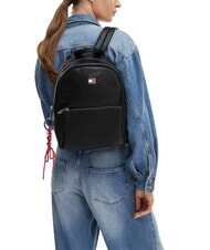 TOMMY HILFIGER TJ CITY CHARM Zaino Donna black - Borse Donna - 5