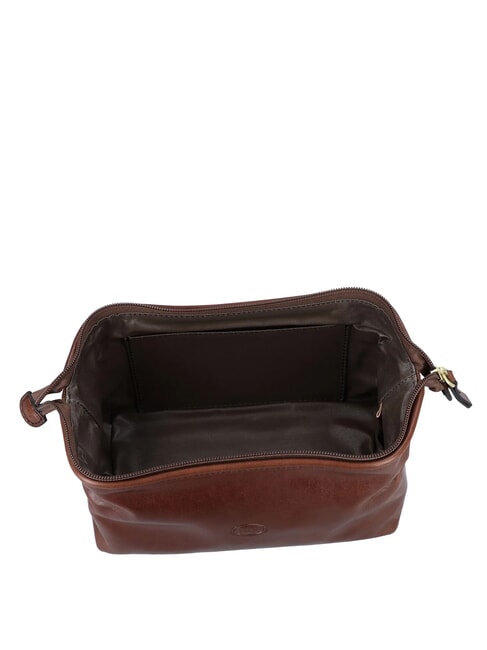 STORY VIAGGIO Beauty in pelle MARRONE - Beauty Case