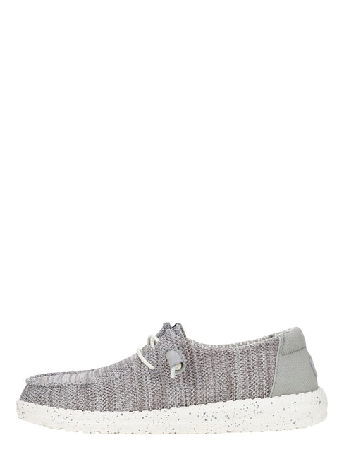 WENDY STRETCH SOX Mocassini in tessuto stretch light grey - Scarpe Donna
