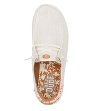 HEY DUDE WENDY RISE ANIMAL Scarpe in canvas white//multi - Scarpe Donna - 6