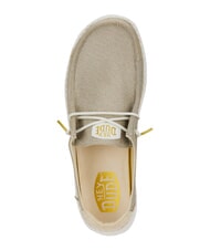 HEY DUDE WENDY METALLIC SPARKLE Scarpa easy on in tessuto glitterato gold - Scarpe Donna - 6