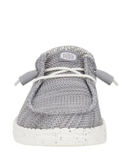 HEY DUDE WENDY STRETCH SOX Mocassini in tessuto stretch light grey - Scarpe Donna - 4