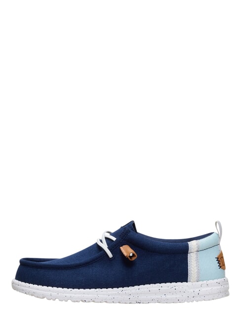 WALLY SUMMER LINEN Mocassini navy blazer/multi - Scarpe Uomo
