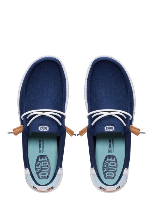 WALLY SUMMER LINEN Mocassini navy blazer/multi - Scarpe Uomo