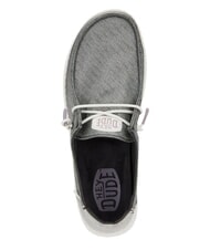 HEY DUDE WENDY METALLIC SPARKLE Scarpa easy on in tessuto glitterato charcoal - Scarpe Donna - 6