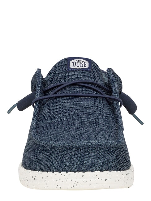 WALLY STRETCH SOX Mocassini in tessuto mesh navy - Scarpe Uomo