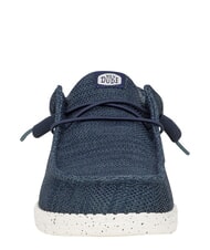 HEY DUDE WALLY STRETCH SOX Mocassini in tessuto mesh navy - Scarpe Uomo - 4