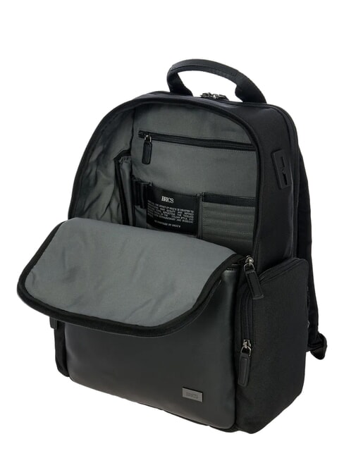 MONZA Zaino porta PC 15", espandibile nero/nero - Zaini da lavoro porta PC