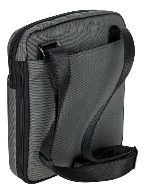 MONZA Borsello espandibile porta tablet grigio/nero - Tracolle Uomo