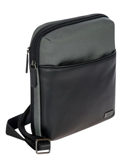 MONZA Borsello espandibile porta tablet grigio/nero - Tracolle Uomo