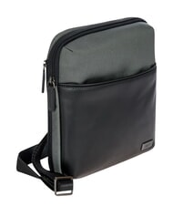 BRIC&rsquo;S MONZA Borsello espandibile porta tablet grigio/nero - Tracolle Uomo - 3