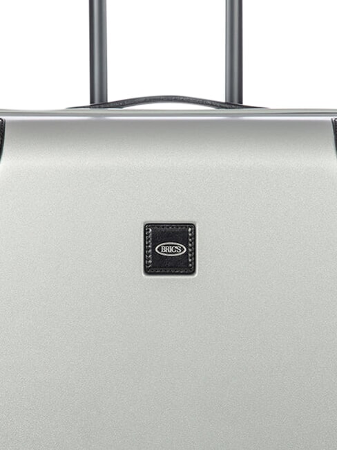 AMALFI Trolley misura media silver/black - Trolley Rigidi
