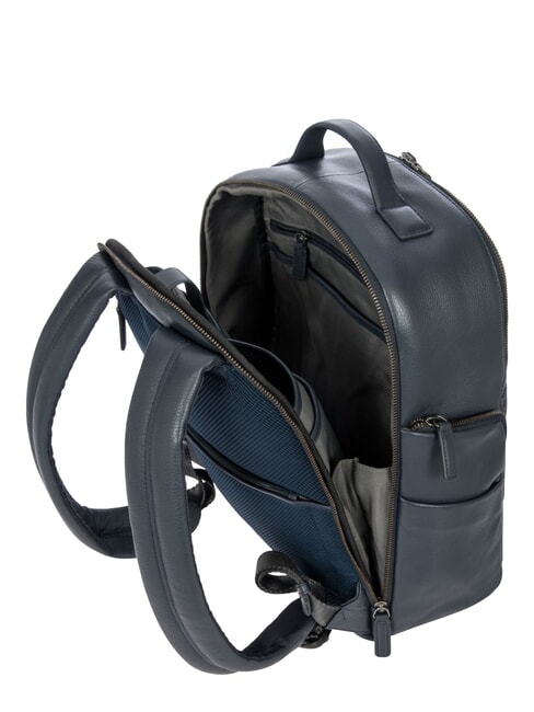 TORINO Zaino porta PC 15", in pelle navy - Zaini da lavoro porta PC