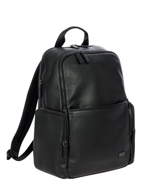 TORINO Zaino porta pc 15", in pelle Nero - Zaini da lavoro porta PC